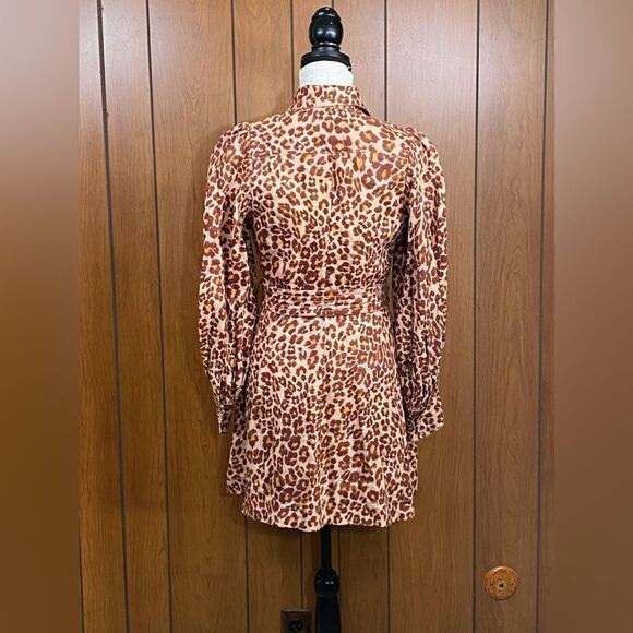 Zimmermann Resistance Safari Shirt Dress size 1/us size 6 - Picture 3 of 10